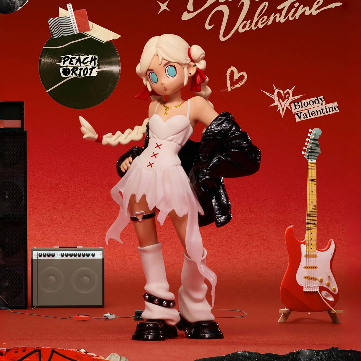 その他 Pop Mart Peach Riot Blooy Valentine Amazon | POP MART Peach Riot Bloody Valentine | フィギュア・ドール